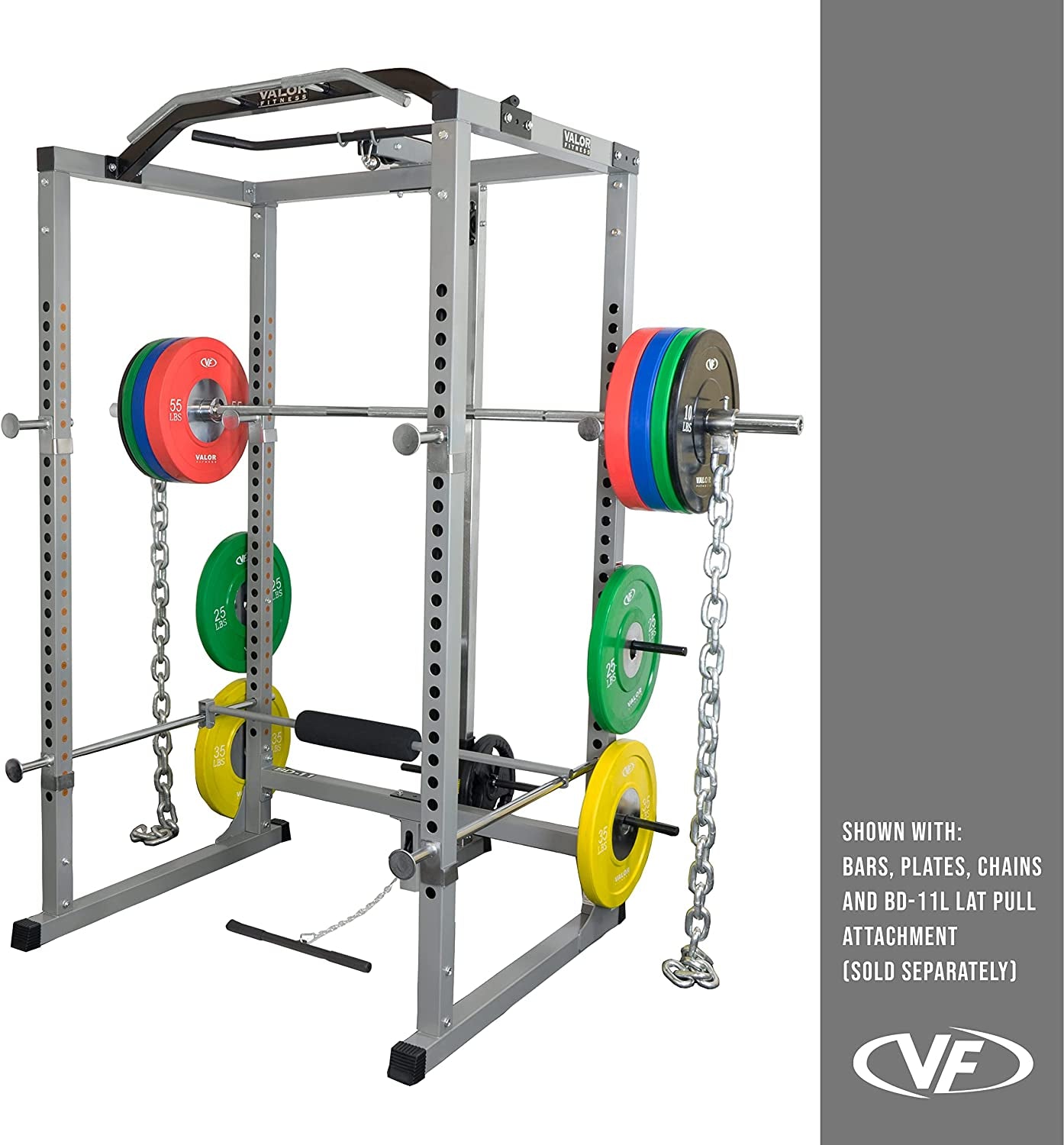 Ultimate BD-11 Heavy Duty Power Rack with Multi-Grip Pull-Up Bar and Complete Home Gym Bundle Options for Serious Strength Training