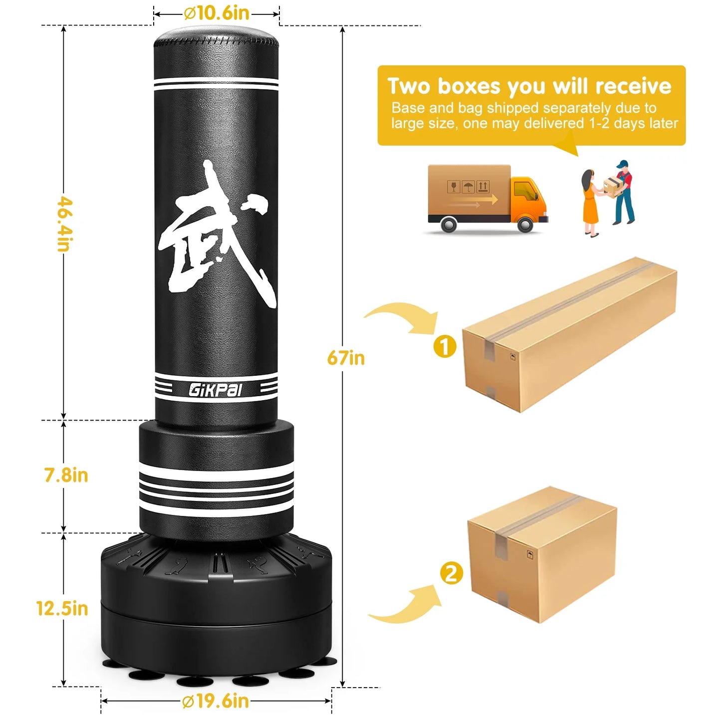 Professional Punching Bag Standing
