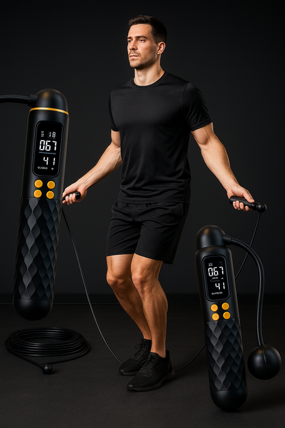 Smart Wireless Jump Rope with Calorie Counter