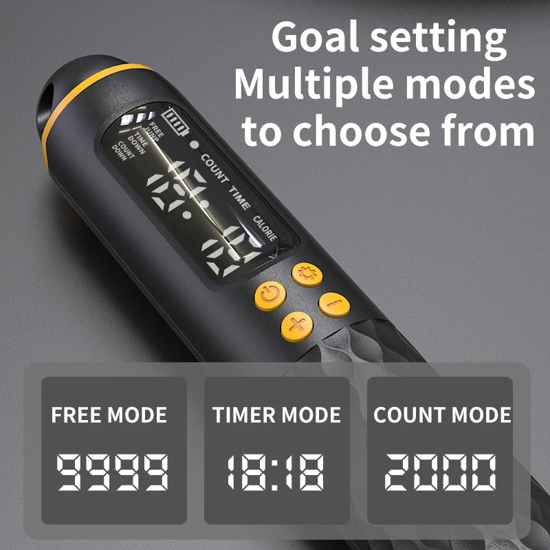 Digital Wireless Jump Rope with Calorie Counter