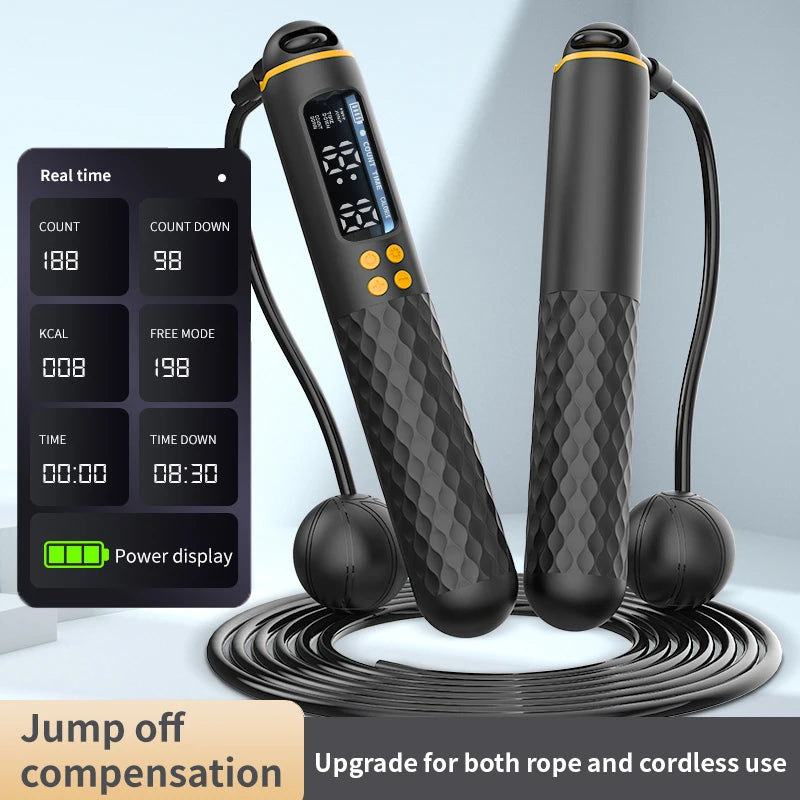 Digital Wireless Jump Rope with Calorie Counter